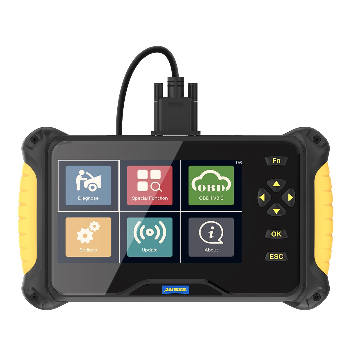 AUTOOL CS603 Car OBD2 Diagnostic Tool Auto Scan Tools Engine ABS Airbag AT Code Reader