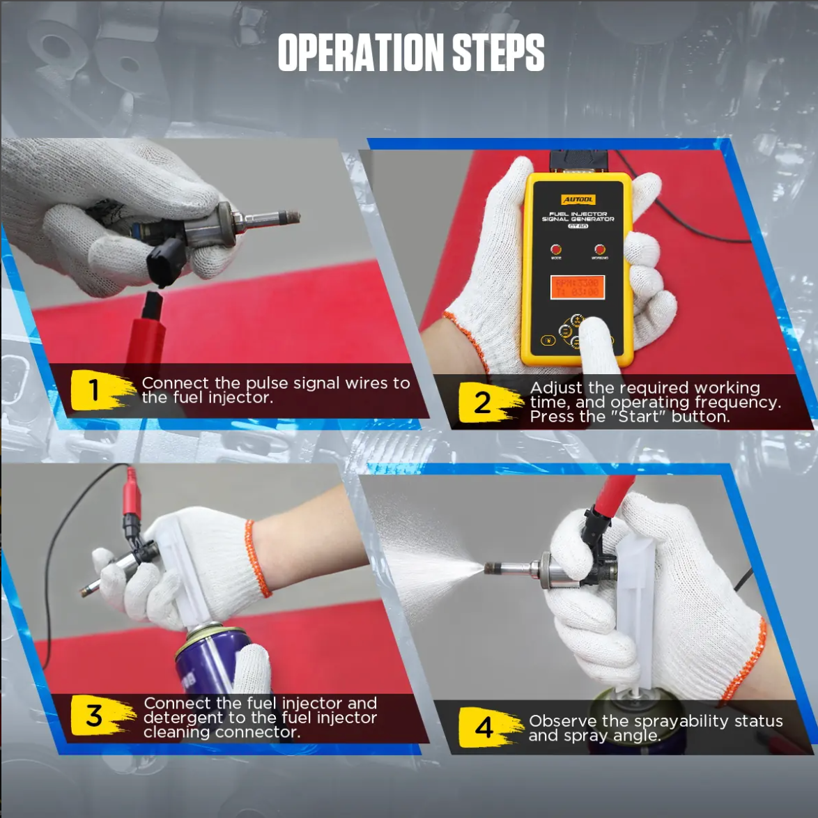 CT60 AUTOOL Fuel Injector Pulse Tester - Image 6