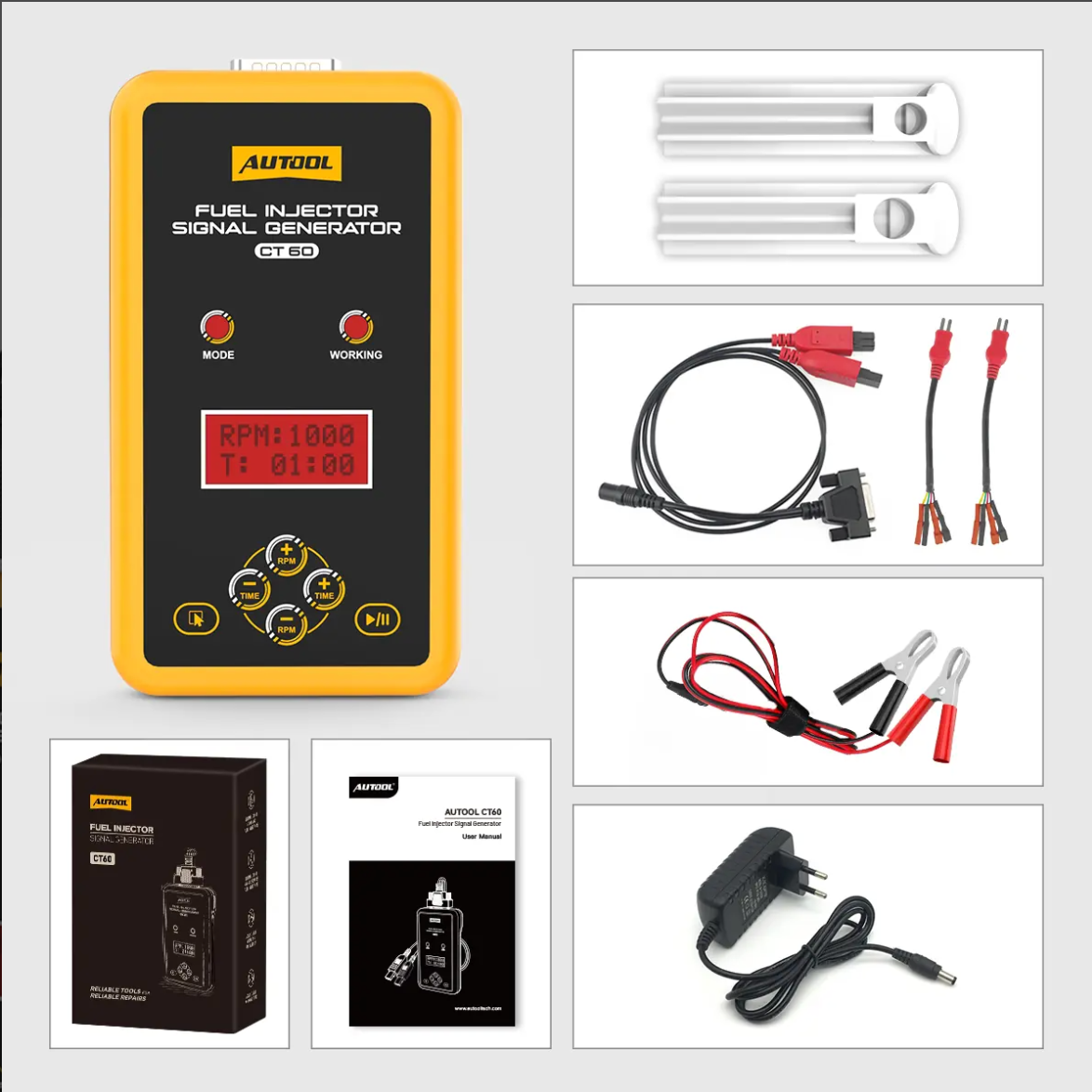 CT60 AUTOOL Fuel Injector Pulse Tester - Image 8