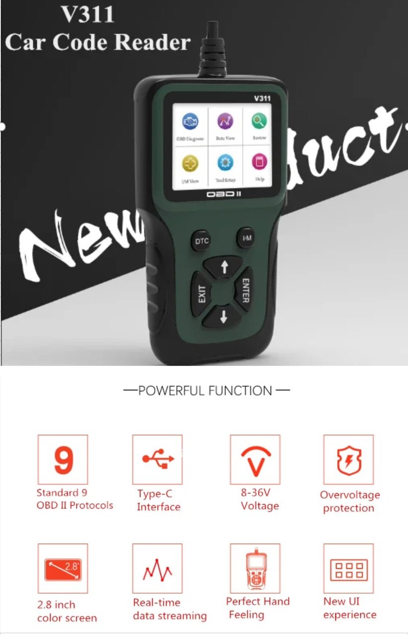 OBD॥ SCANNER V311 - Image 4
