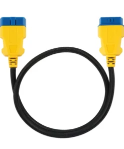 AUTOOL 100CM Car OBDII Extension Cable 16 Pin Male To Female OBD2 Connector 16Pin Diagnostic Tool ELM327 OBD2 Extended Adapter
