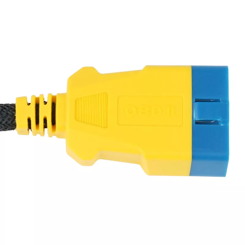 AUTOOL 36CM Car OBD2 Reinforced Nylon Extension Cord Male to Female Cable for Launch Easydiag/THINKDIAG/THINKDRIVER/ELM327 Cable - Image 4