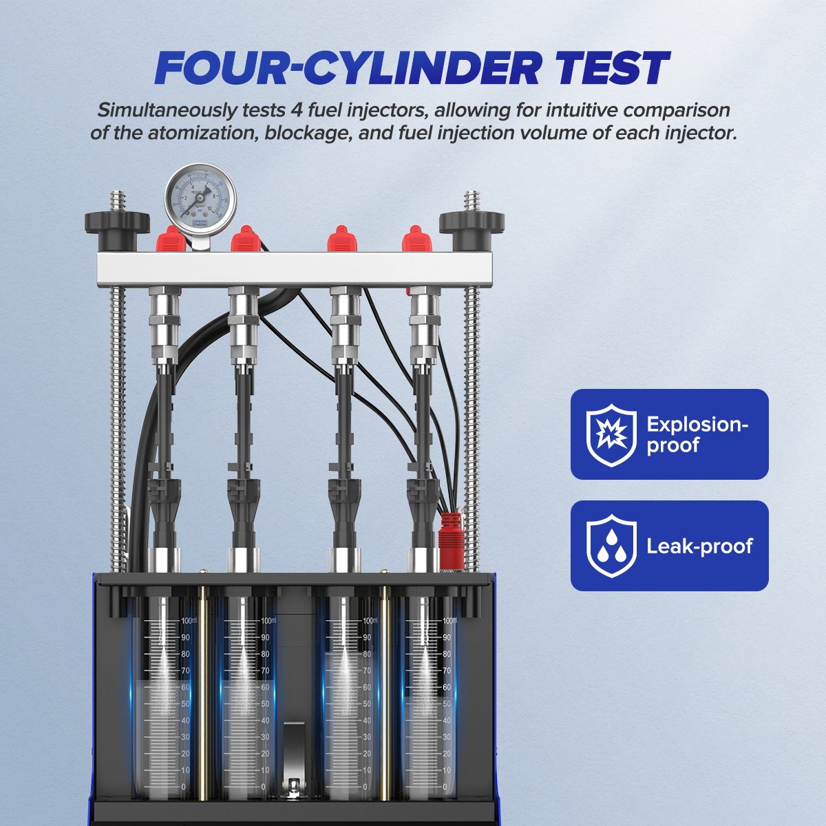 V209 MRCARTOOL GDI Petrol Fuel Injector Cleaner 4-Cylinder - Image 7